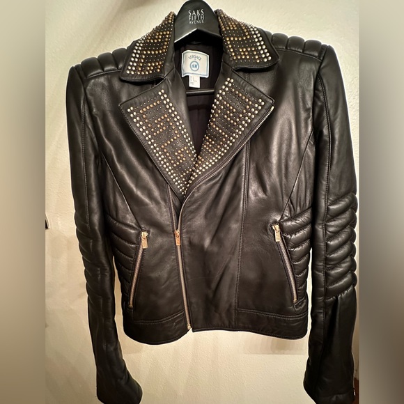 Designer leather jacket - Picture 2 of 10